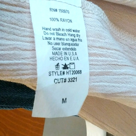 Lavender Field Womens Tan Maxi Dress Embroidery Tie & Tassel at Waistline Size M - Picture 9 of 10